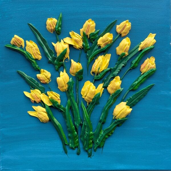 Yellow tulips
